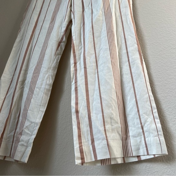 NWT Modcloth New Opportunities Capri Flare Crop Linen Pants, size 8 - Picture 8 of 16